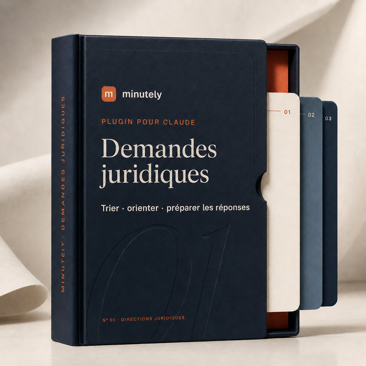 Coffret de l'agent de traitement juridique — Demandes juridiques, minutely